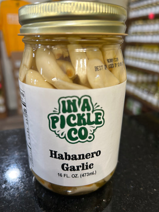 In A Pickle CO Habanero Pickled Garlic