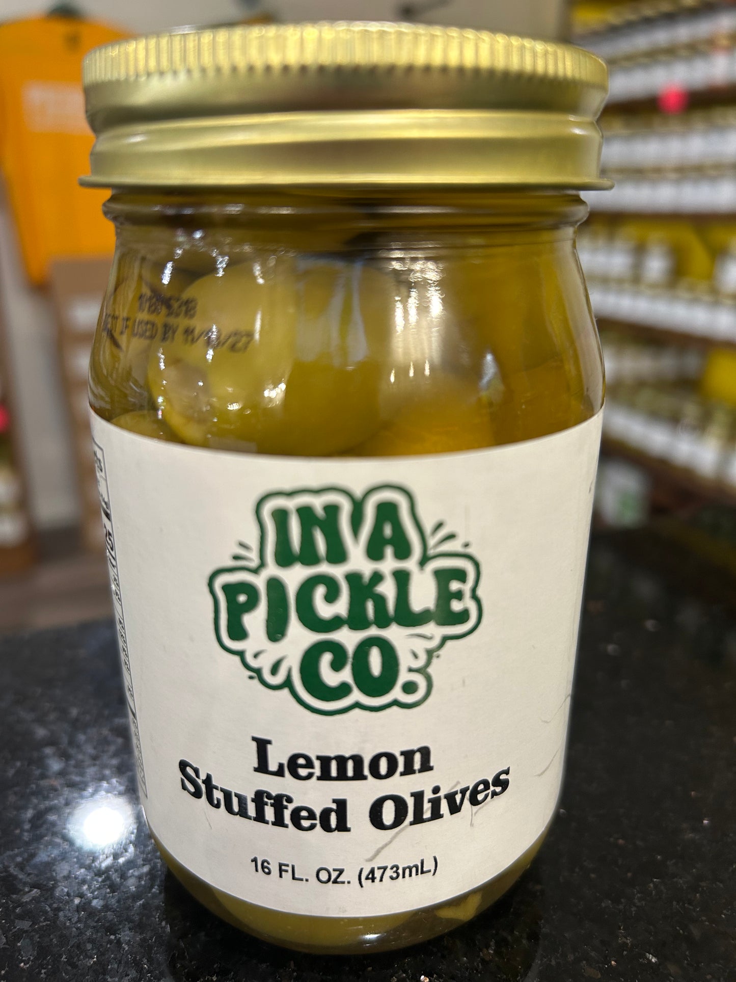 In A Pickle CO Lemon Stuffed Olives
