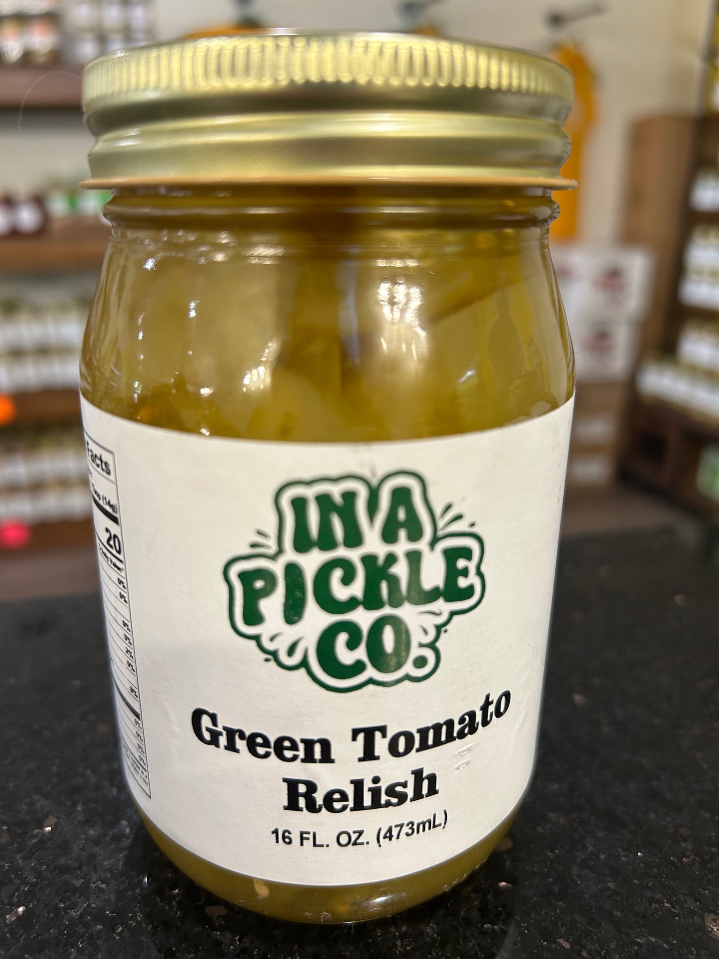 In A Pickle CO Green Tomato Relish