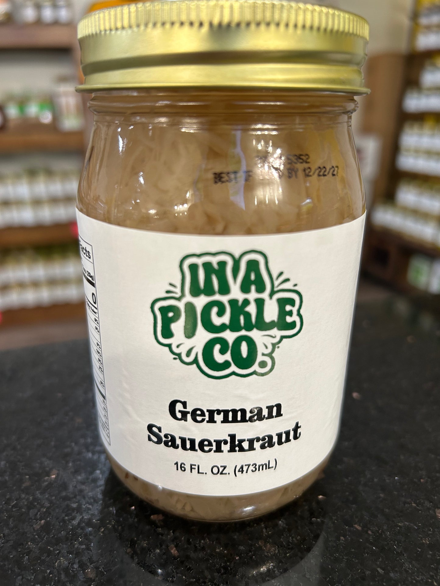 In A Pickle CO German Sauerkraut
