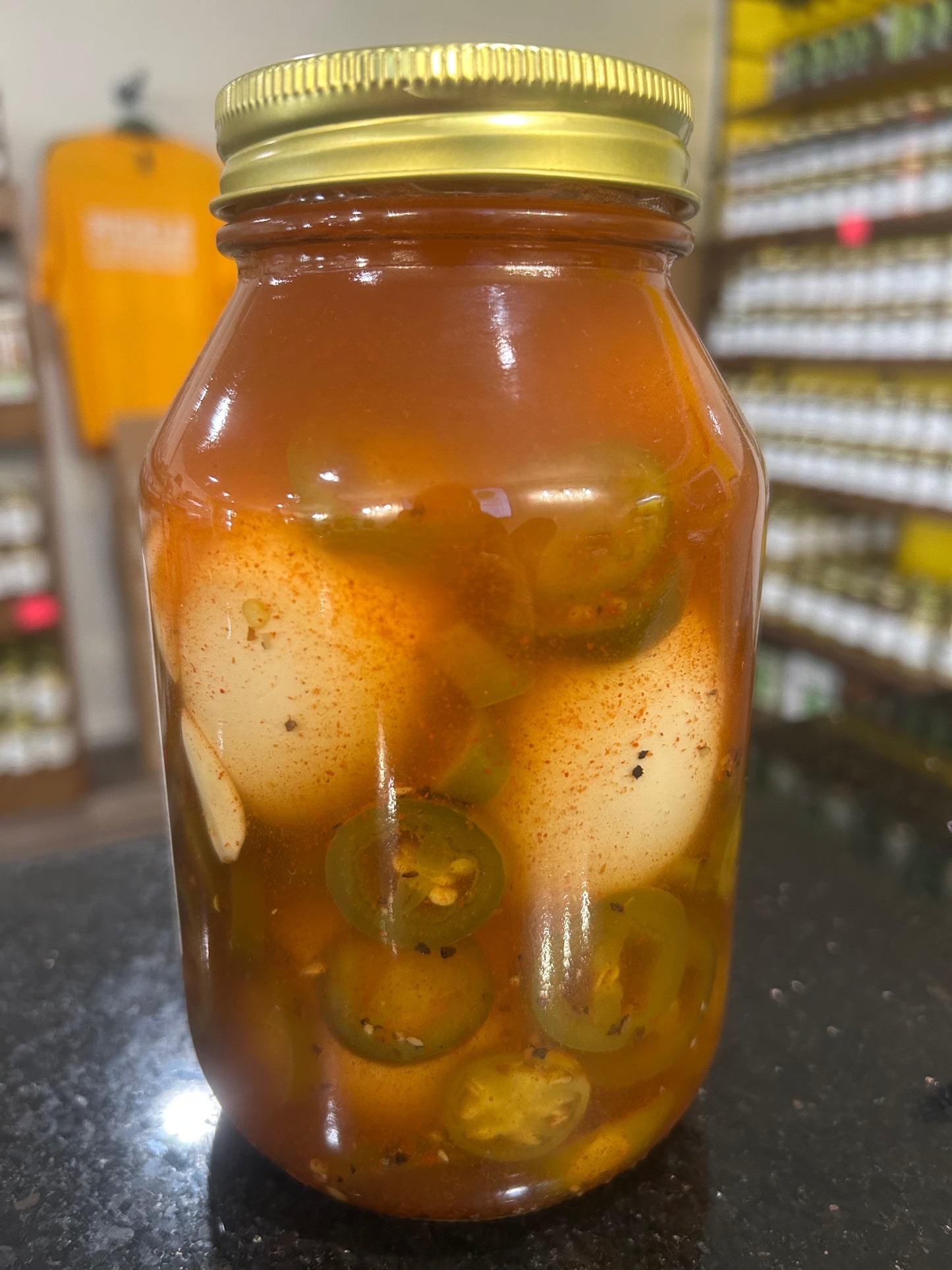 In A Pickle CO Spicy Pickled Eggs 32oz.