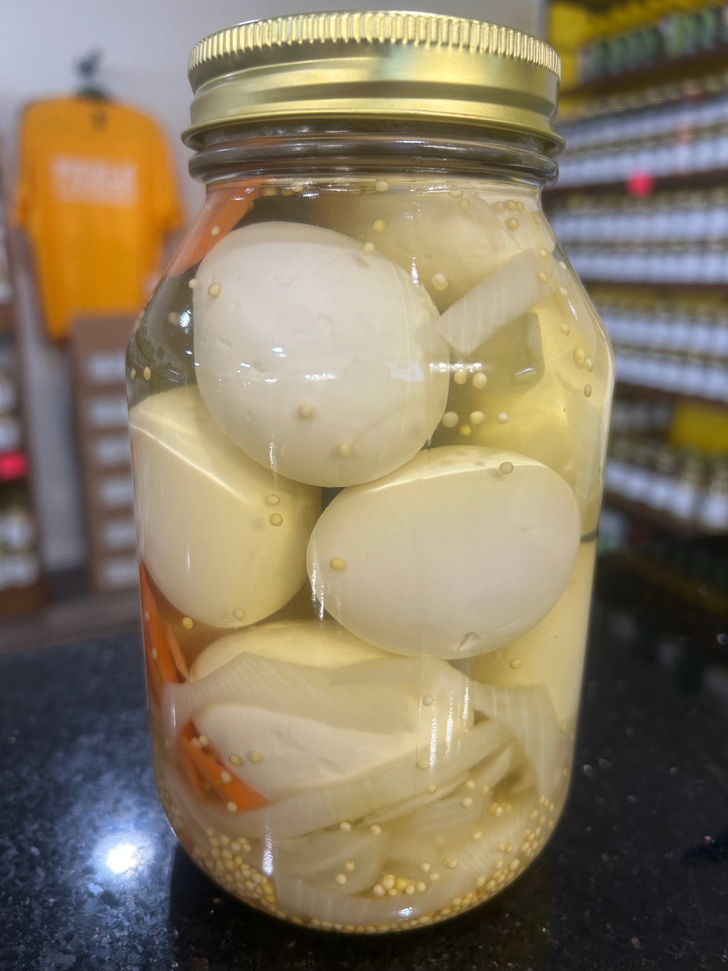 In A Pickle CO Mild Pickled Eggs 32.oz