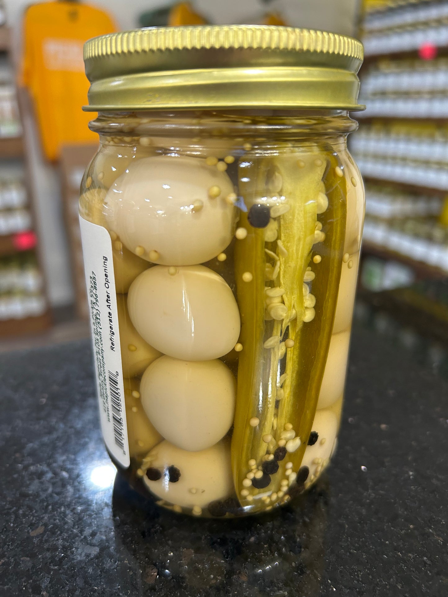 In A Pickle CO Old-Fashioned Bourbon Pickled Quail Eggs