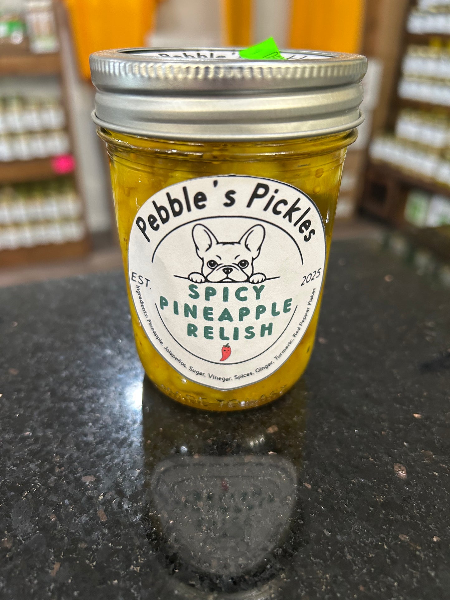 Pebble's Pickles Spicy Pineapple Relish