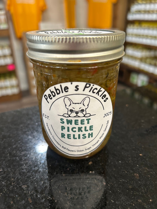 Pebble's Pickles Sweet Pickle Relish