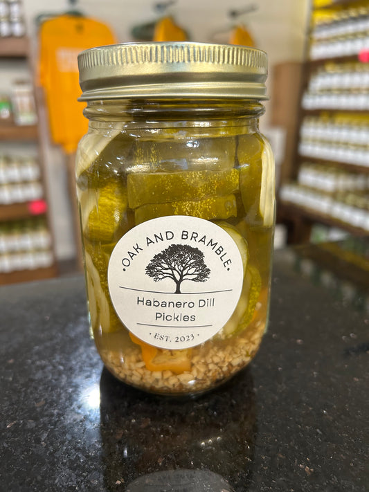 Oak And Bramble Habanero Dill Pickles