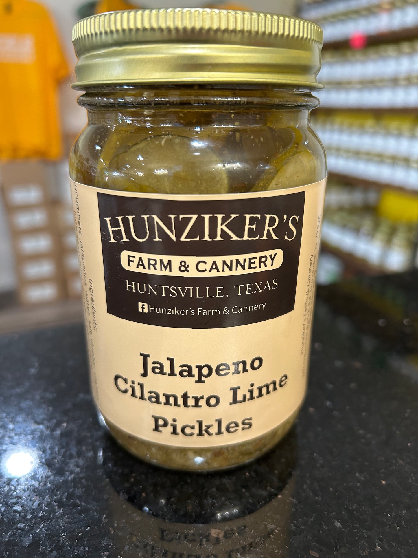 Hunziker's Jalapeno Cilantro Lime Pickles