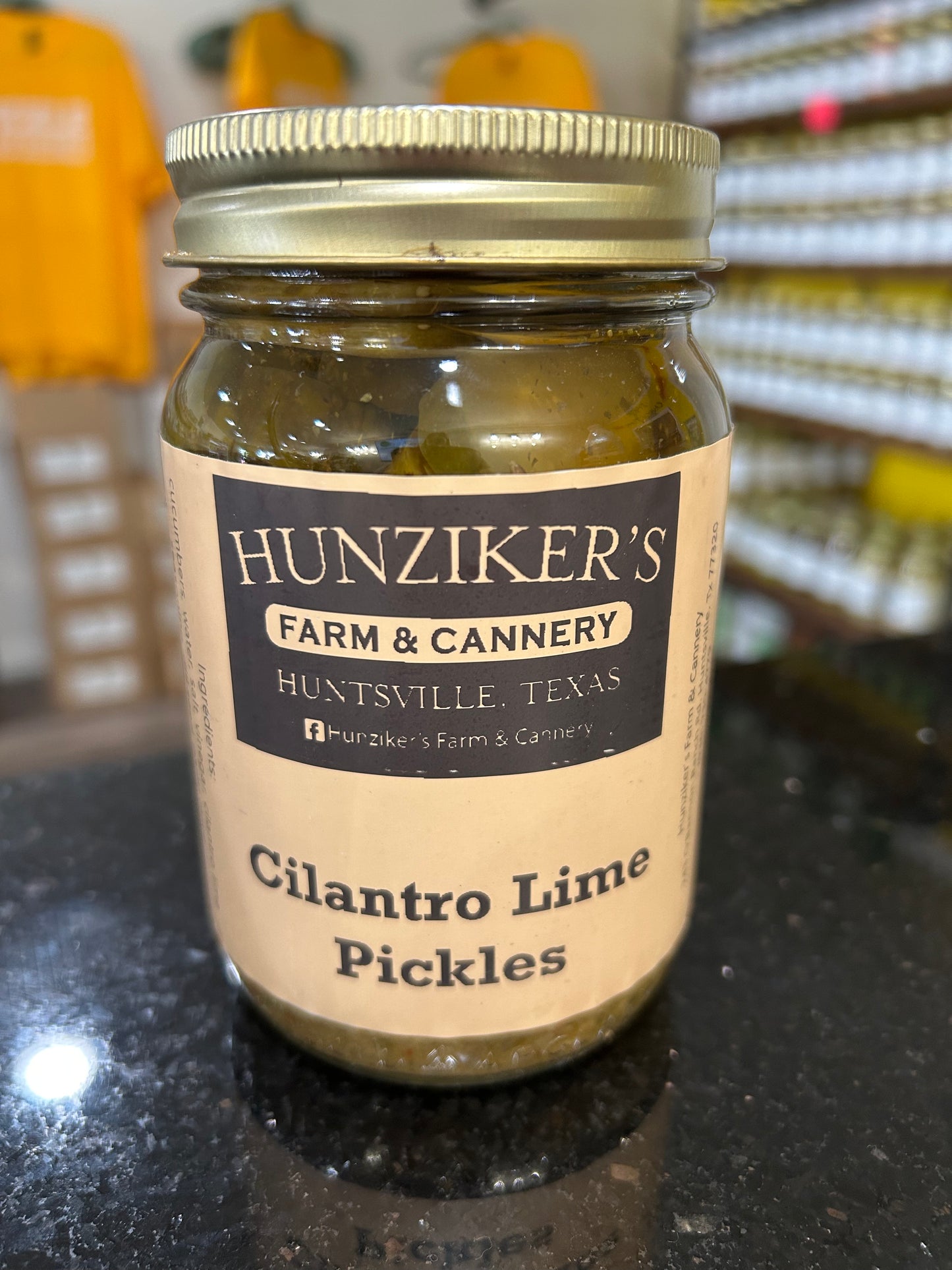 Hunziker's Cilantro Lime Pickles