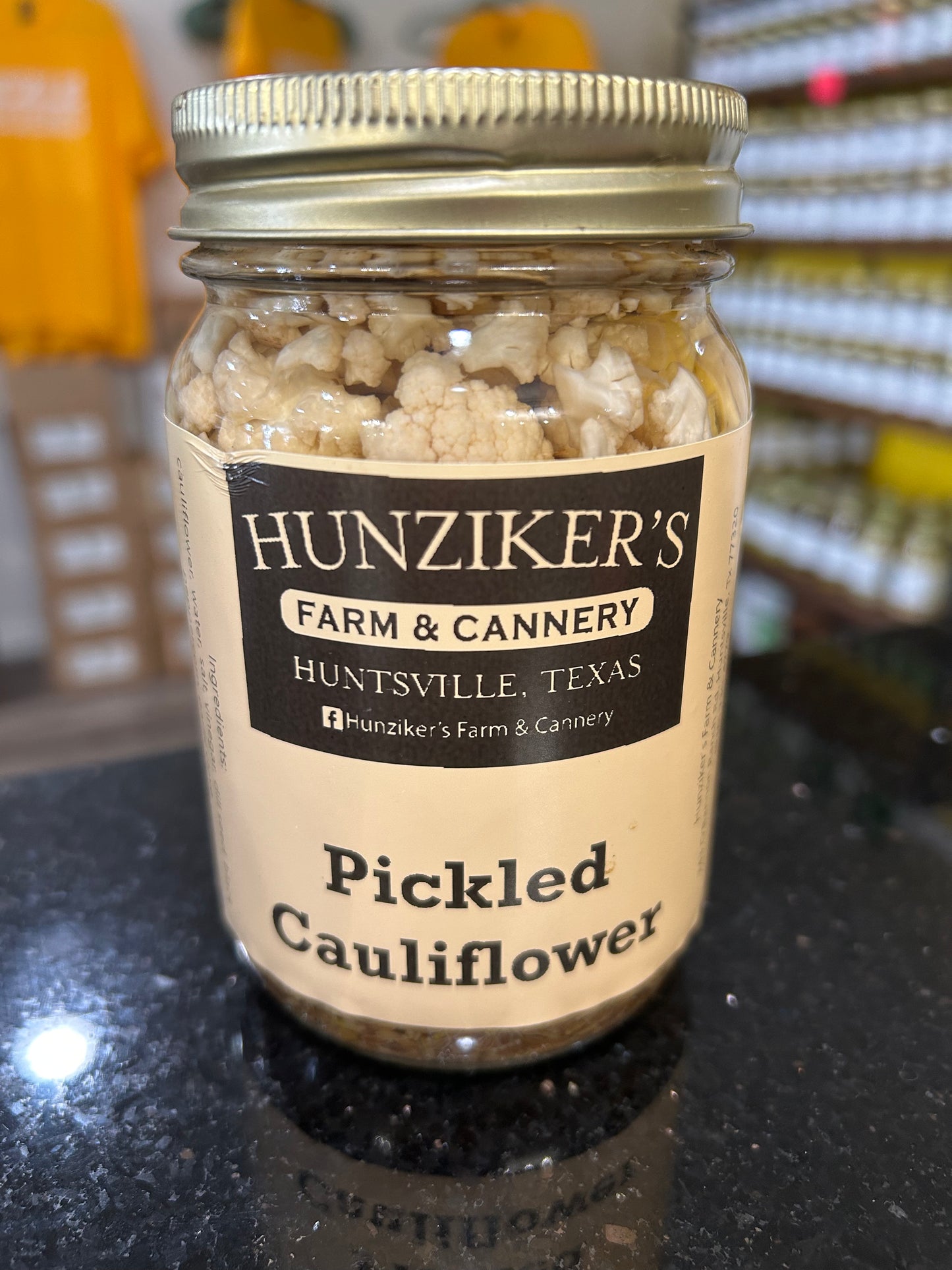 Hunziker's Pickled Cauliflower