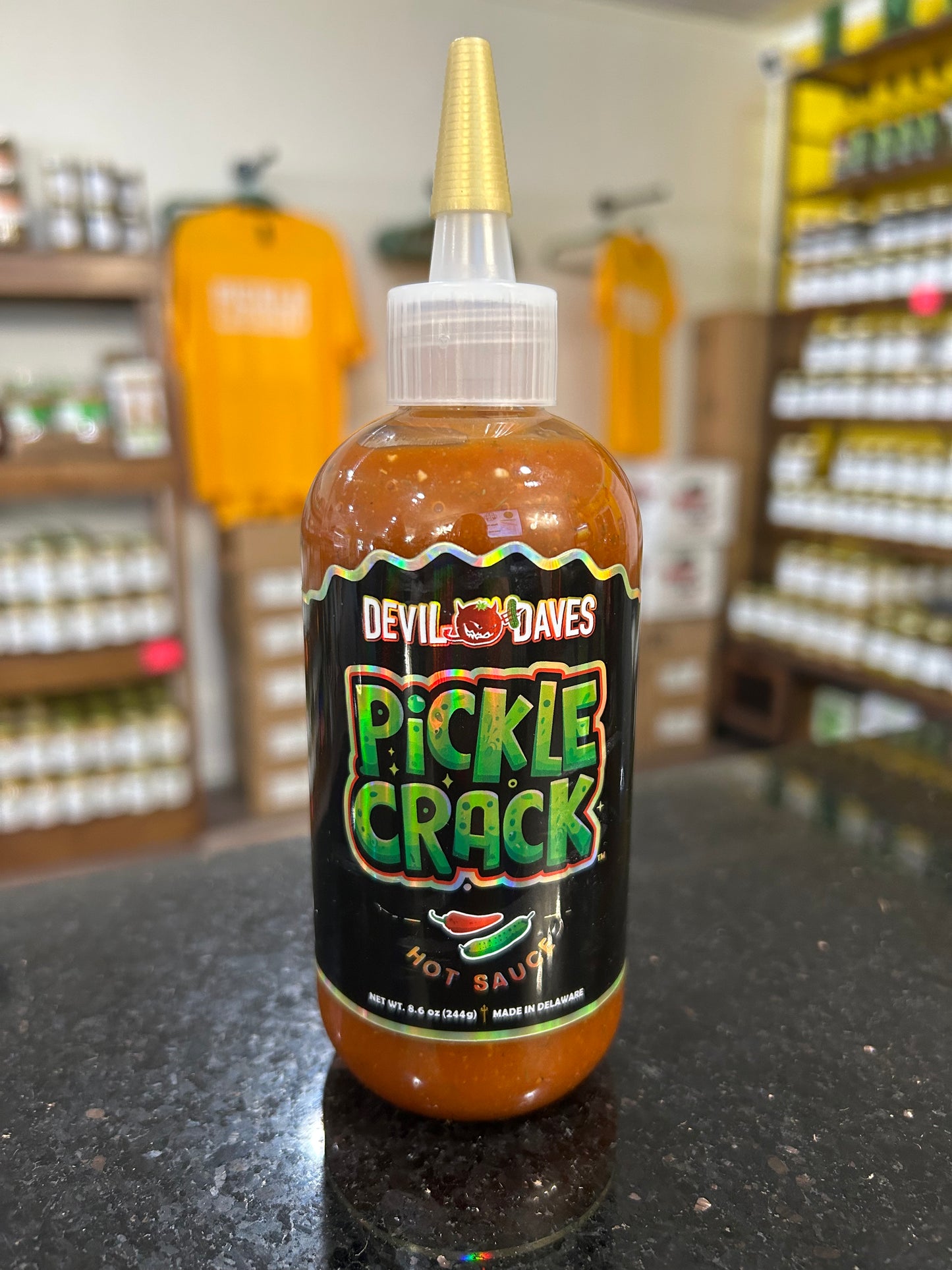 Devil Daves Pickle Crack Hot Sauce