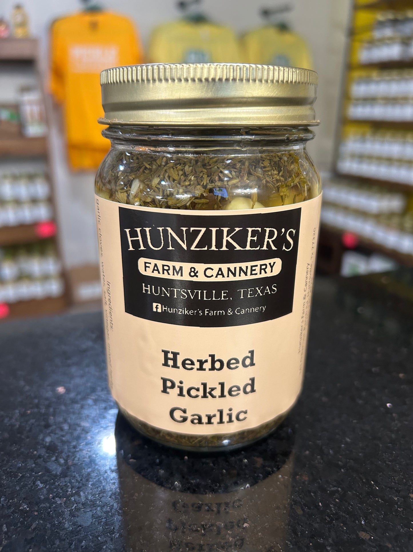 Hunziker's Herbed Pickled Garlic