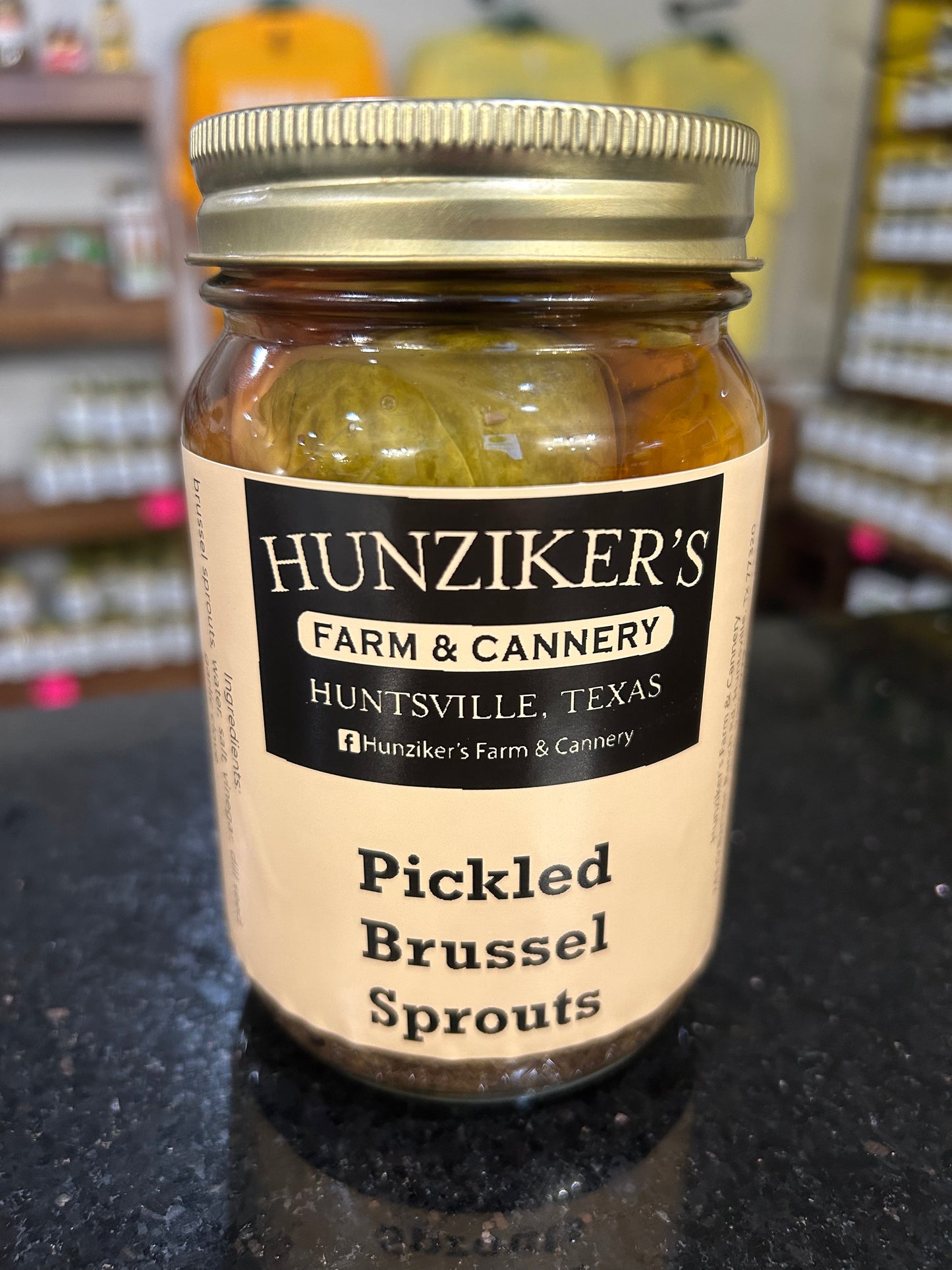 Hunziker's Pickled Brussel Sprouts