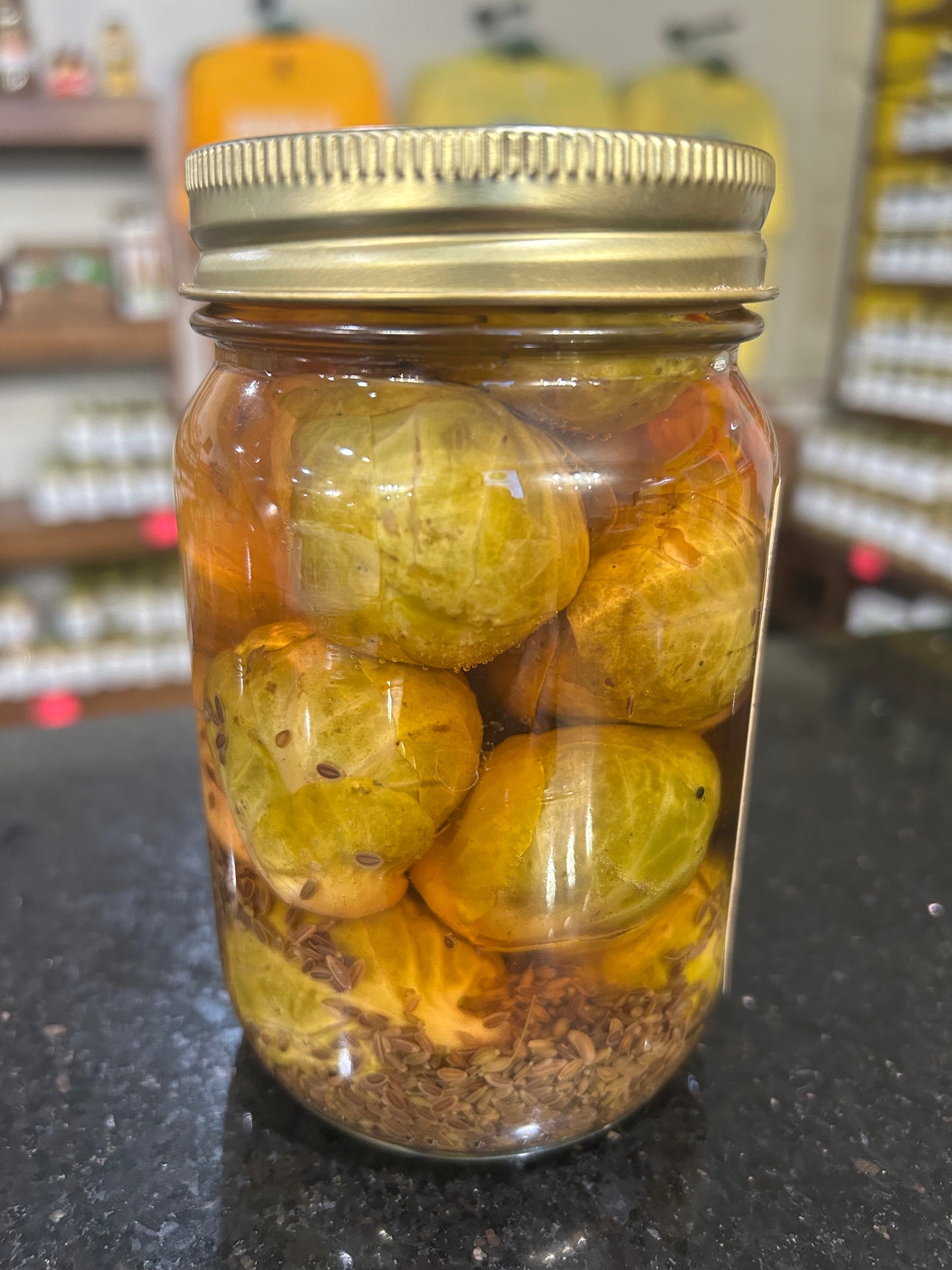 Hunziker's Pickled Brussel Sprouts