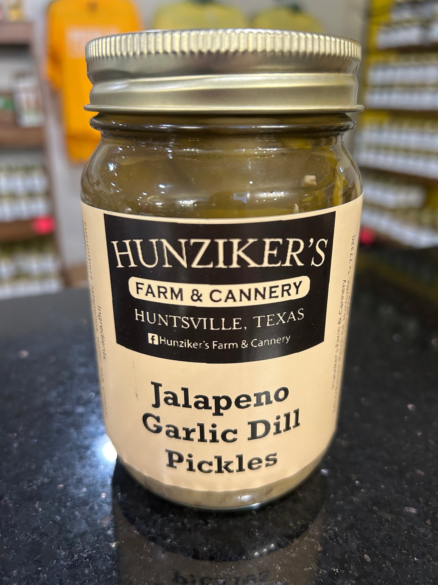 Hunziker's Jalapeno Garlic Dill Pickles
