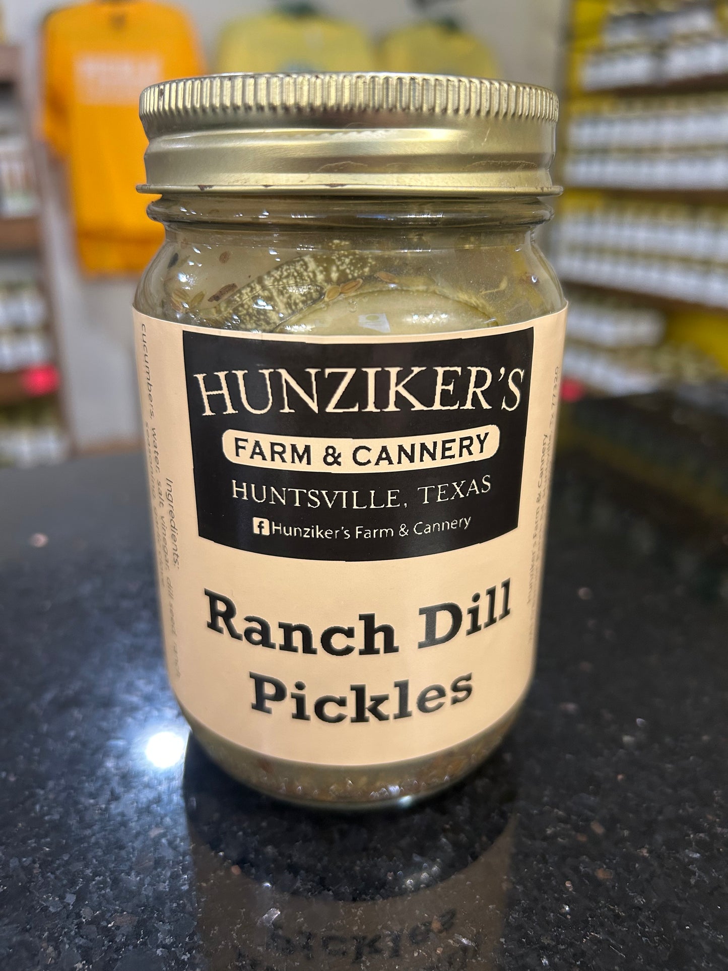 Hunziker's Ranch Dill Pickles