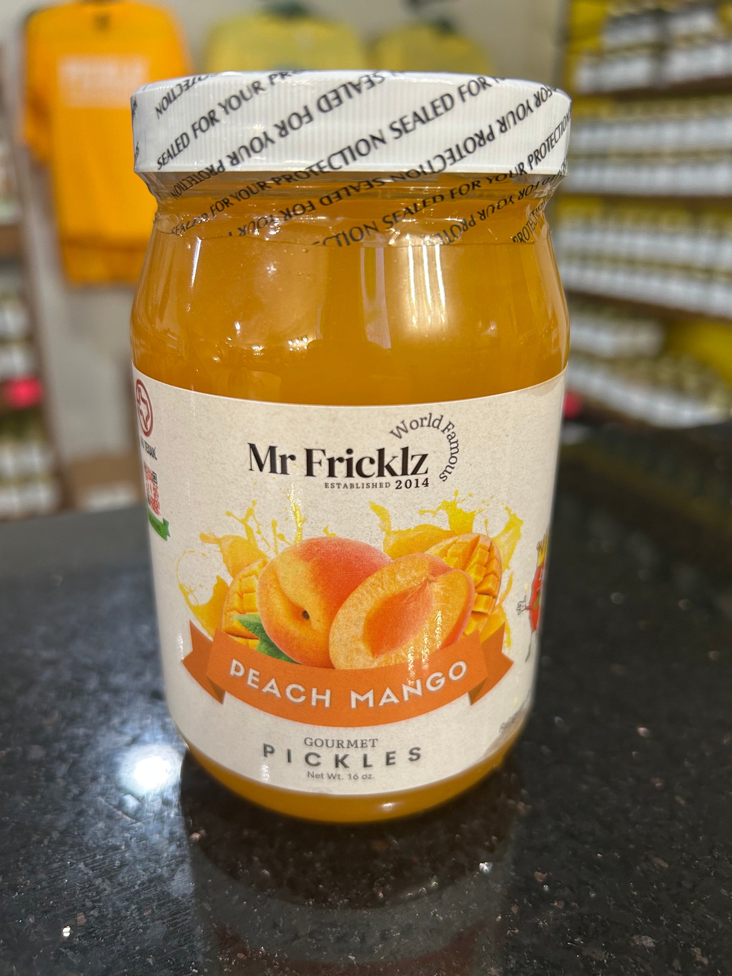 Mr.Fricklz Peach Mango Pickles