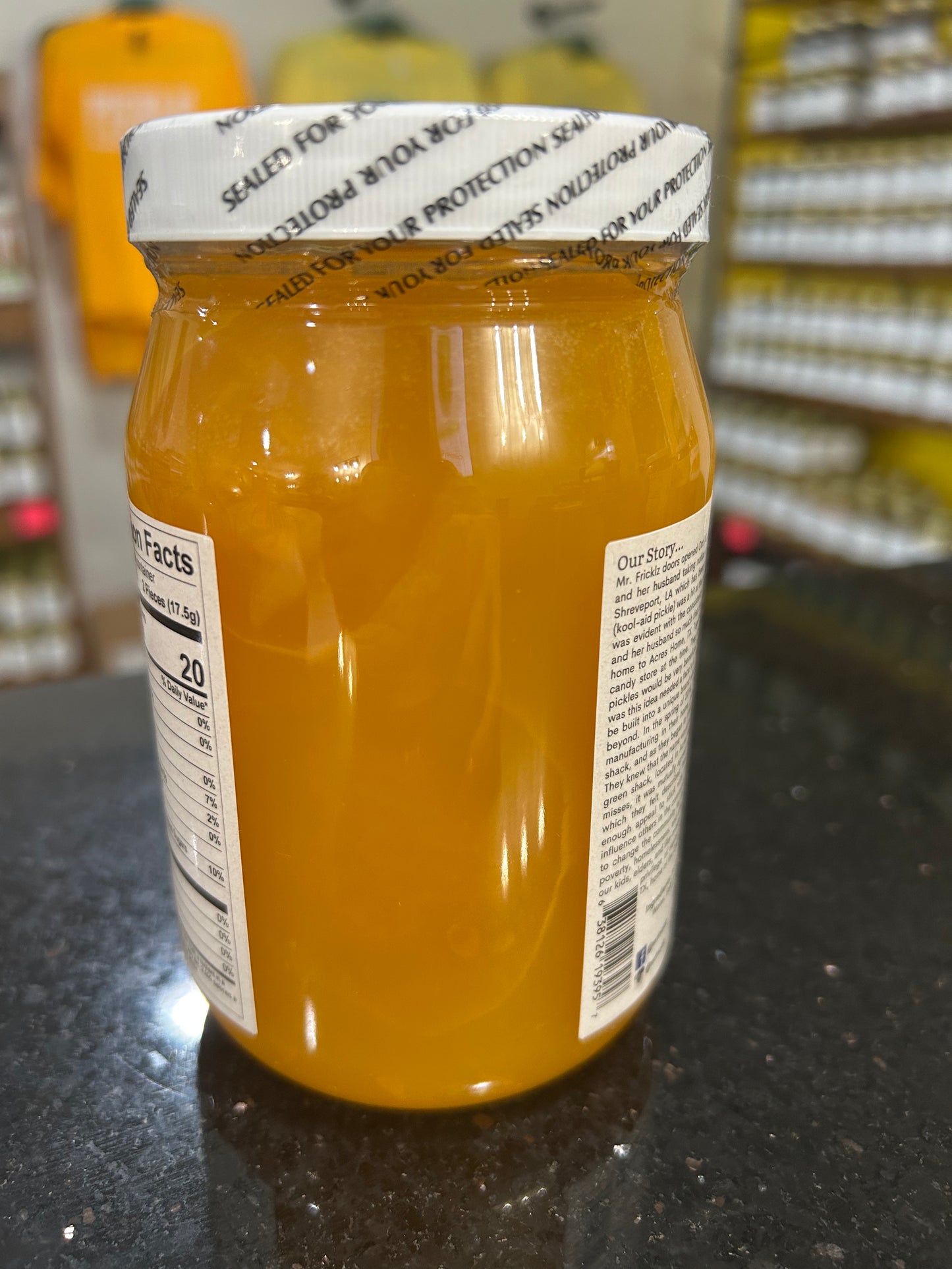 Mr.Fricklz Peach Mango Pickles