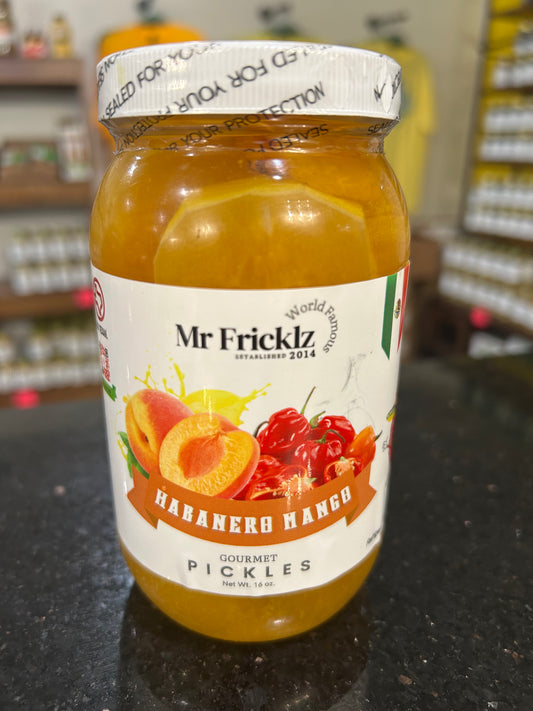 Mr.Fricklz Habanero Mango Pickles