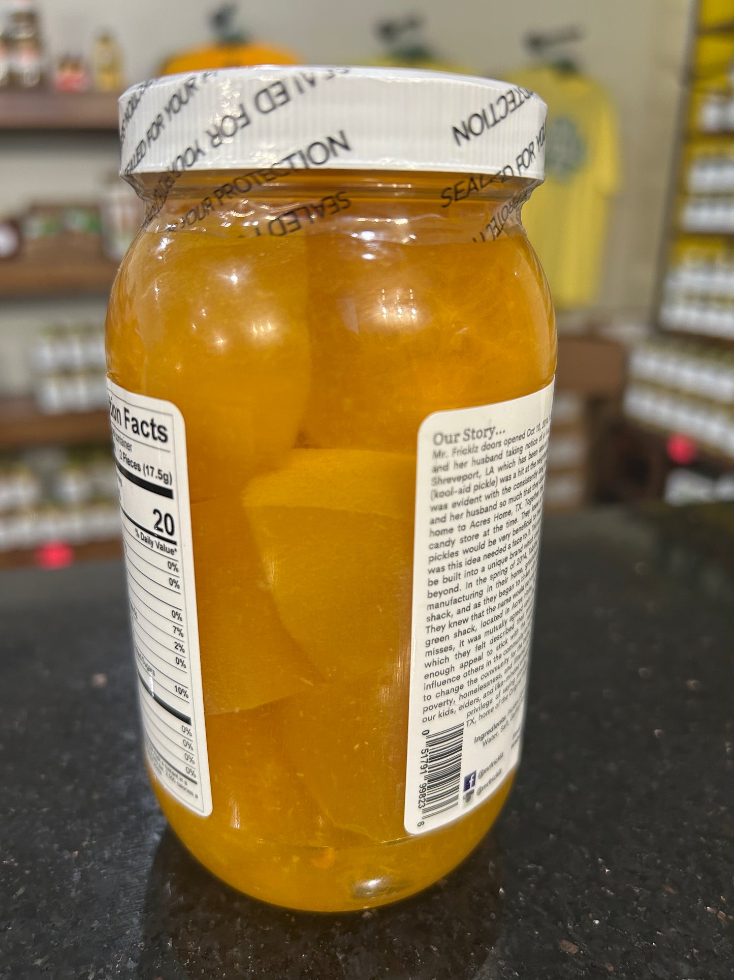 Mr.Fricklz Habanero Mango Pickles