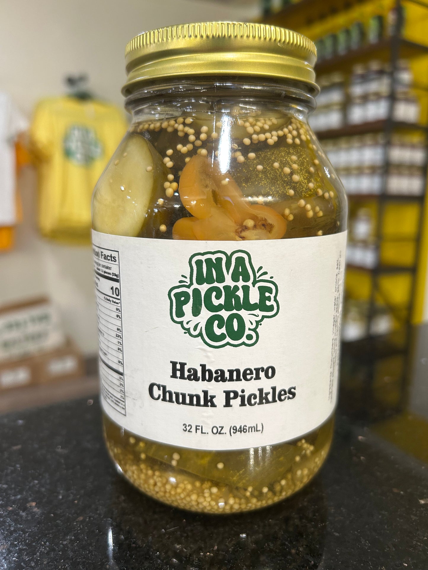 In A Pickle CO Habanero Chunk Pickles