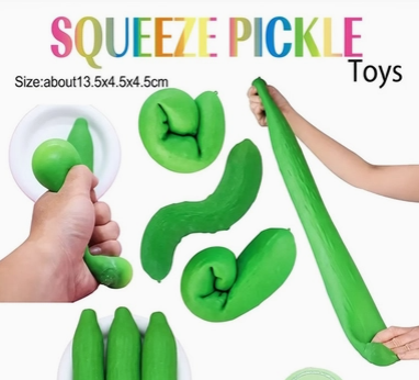 Squeeze Pickle Toys