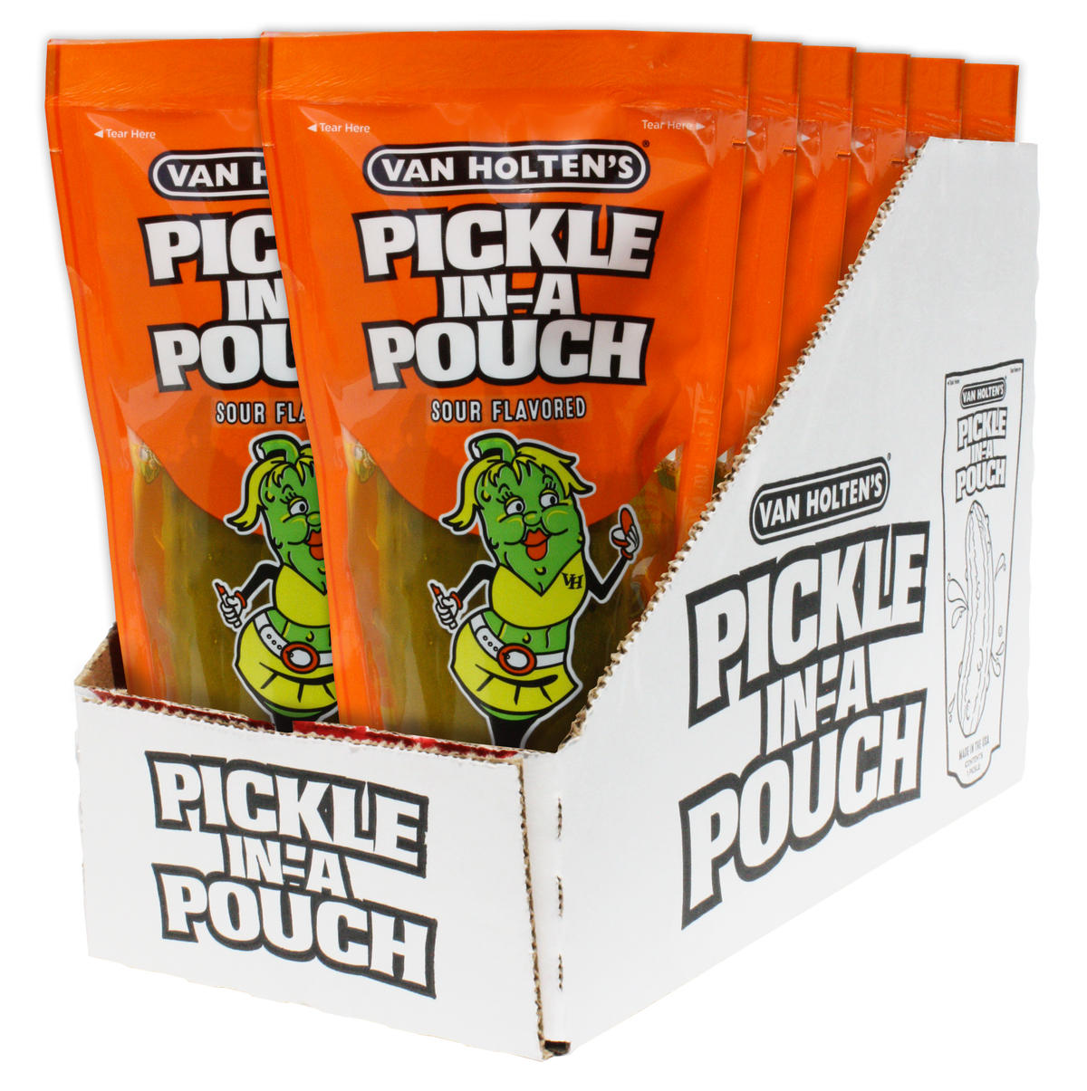 Van Holten's Sour Sis Pickle-In-A-Pouch,