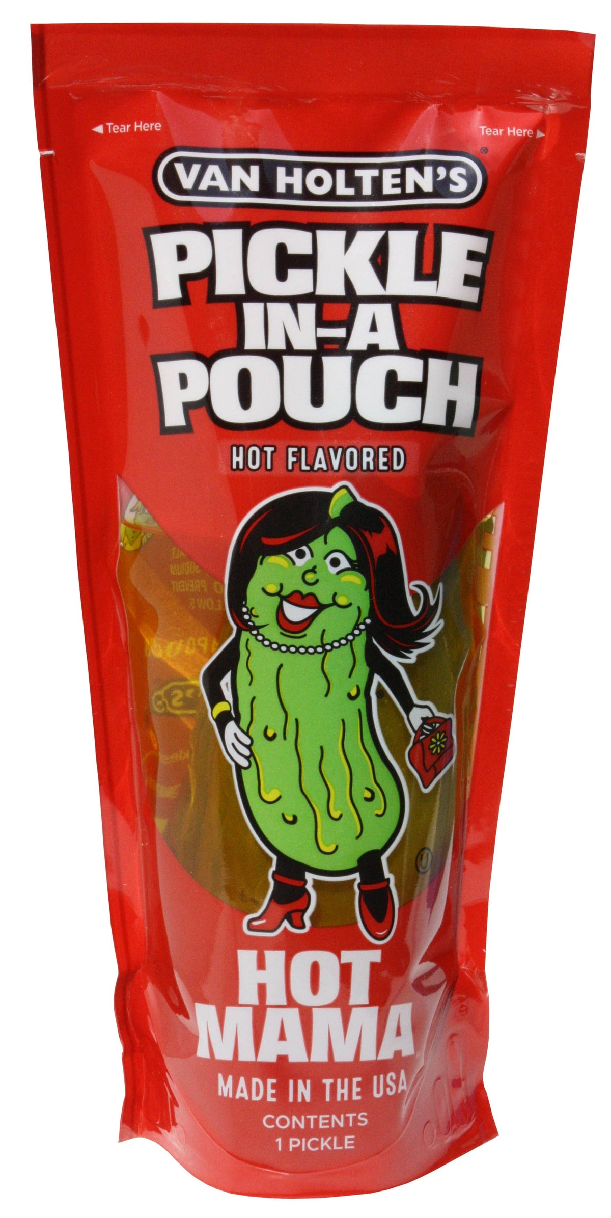 Van Holten's Hot Mama Pickle-In-A-Pouch,