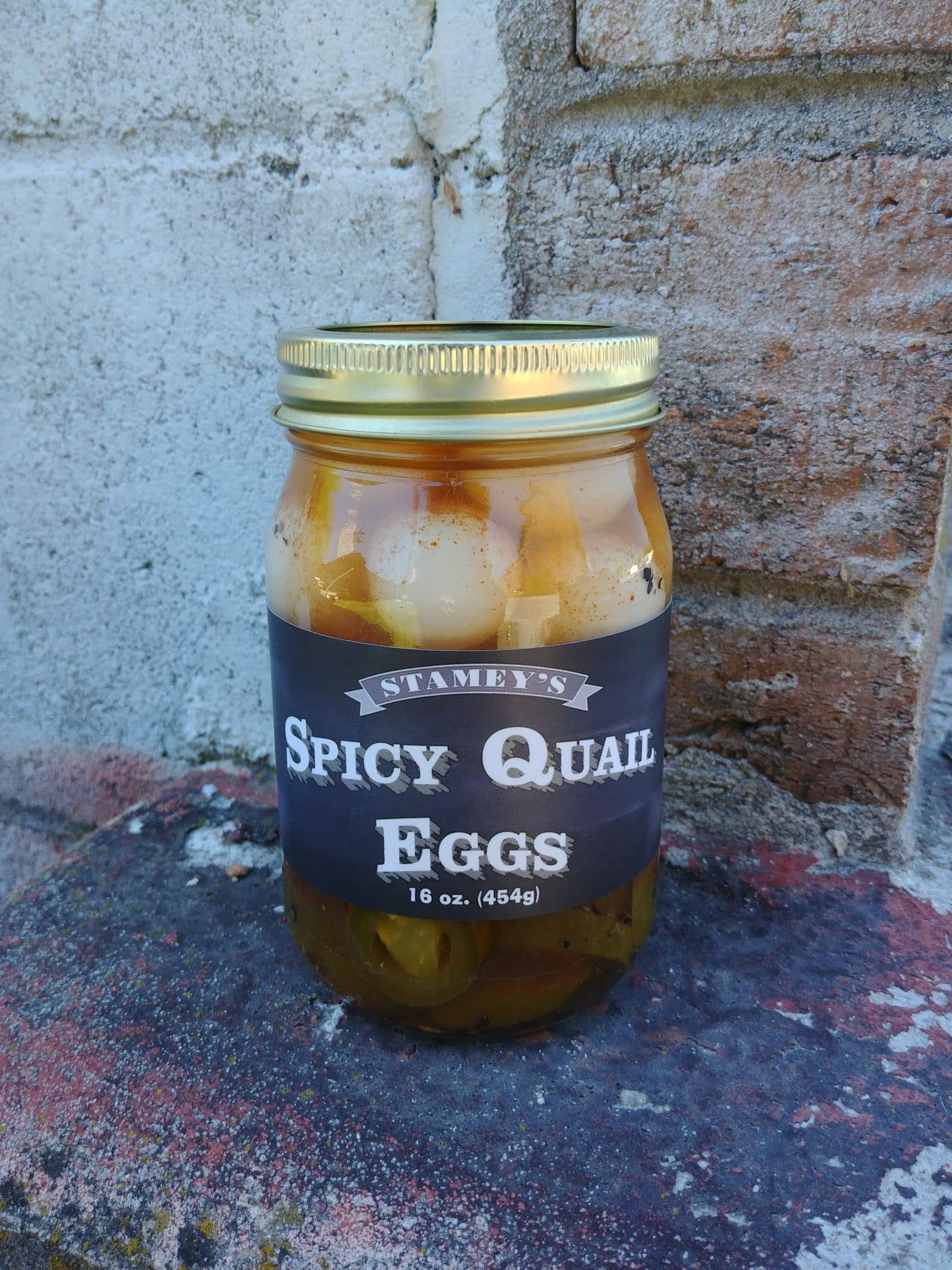 Spicy Quial Eggs: Pint