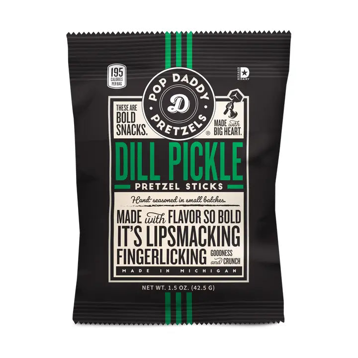 Seasoned Pretzels - 1.5oz - Dill Pickle