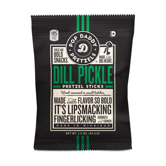 Seasoned Pretzels - 1.5oz - Dill Pickle