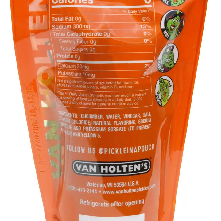Van Holten's Large Sour Pickle-in-A-Pouch