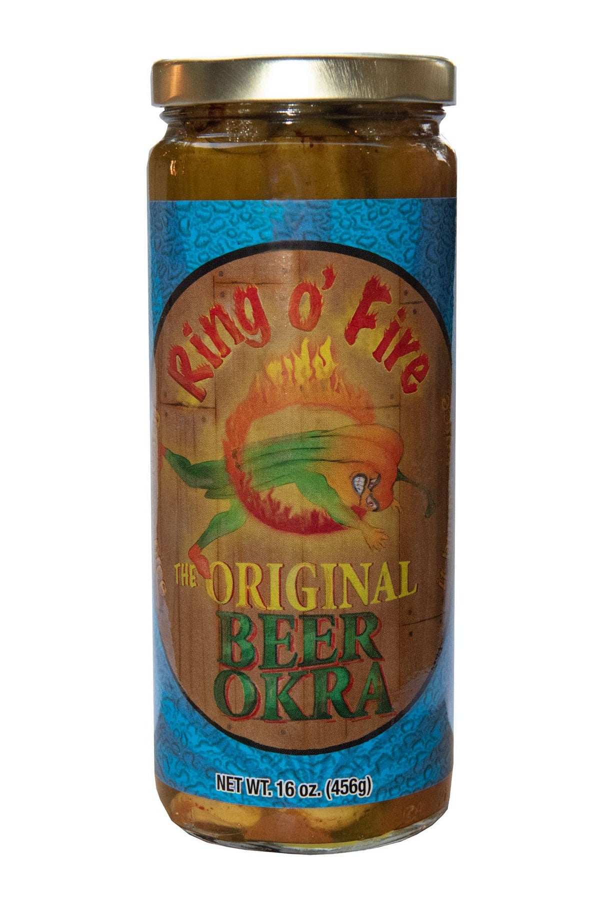 Harold’s - Ring O Fire Original Beer Okra