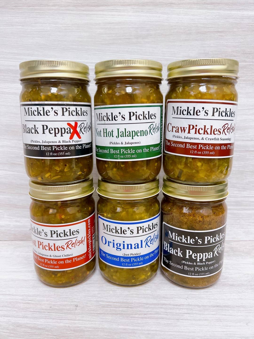 RELISH Craw Pickles Mickle's Pickles 12oz Jar