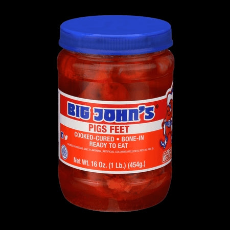 Big John S Pickled Pigs Feet 16 oz