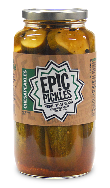 Chesapeakles - Crab Seasoning Flavored Pickle Spears