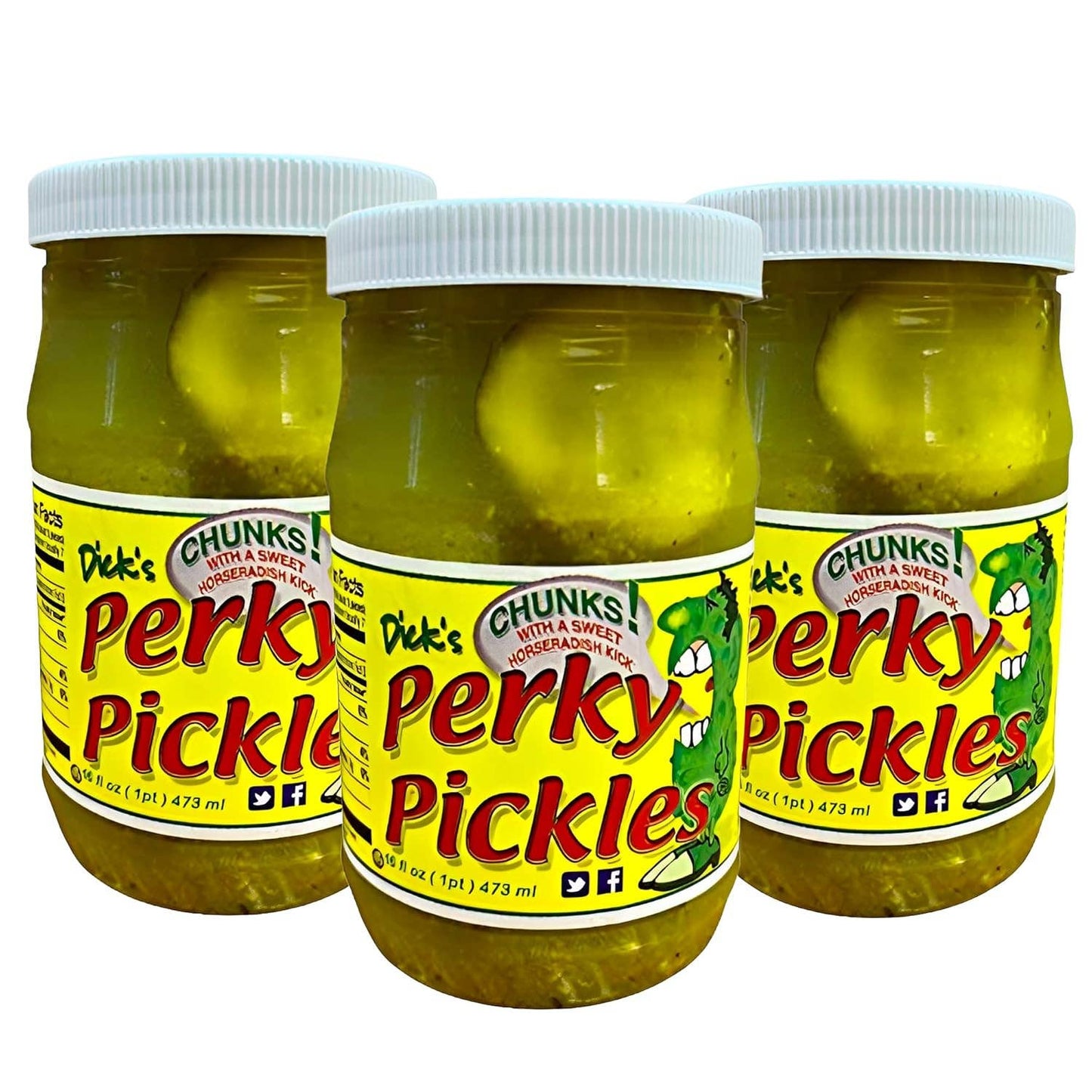 Deli Direct Perky Pickle Sweet Horseradish Refrigerated 16oz
