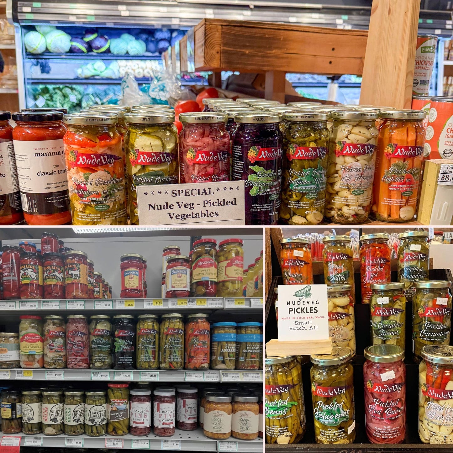 Pickled Giardiniera | Farm Fresh Mixed Vegetables | 16oz