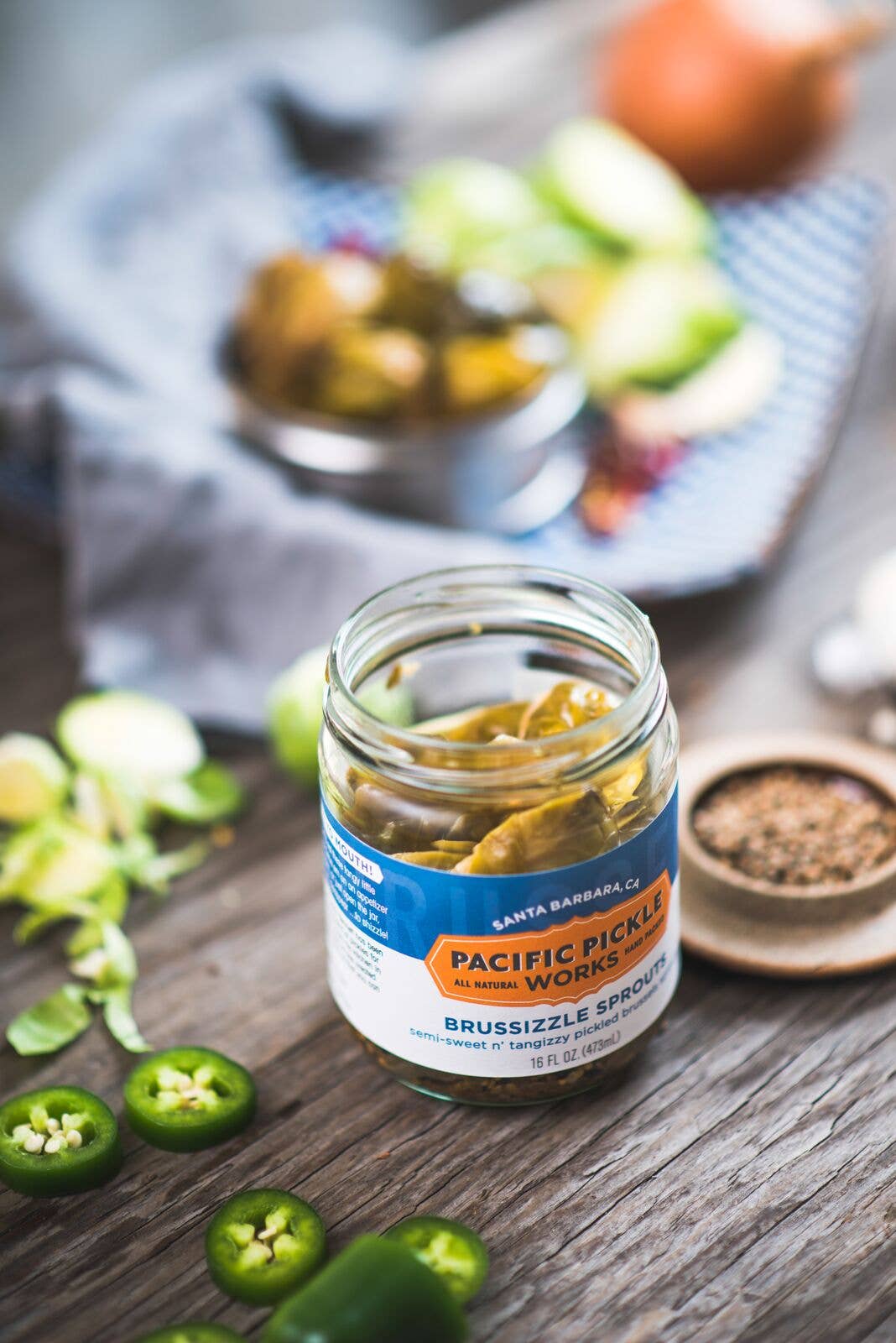 Brussizzle Sprouts - Pickled Brussels Sprouts