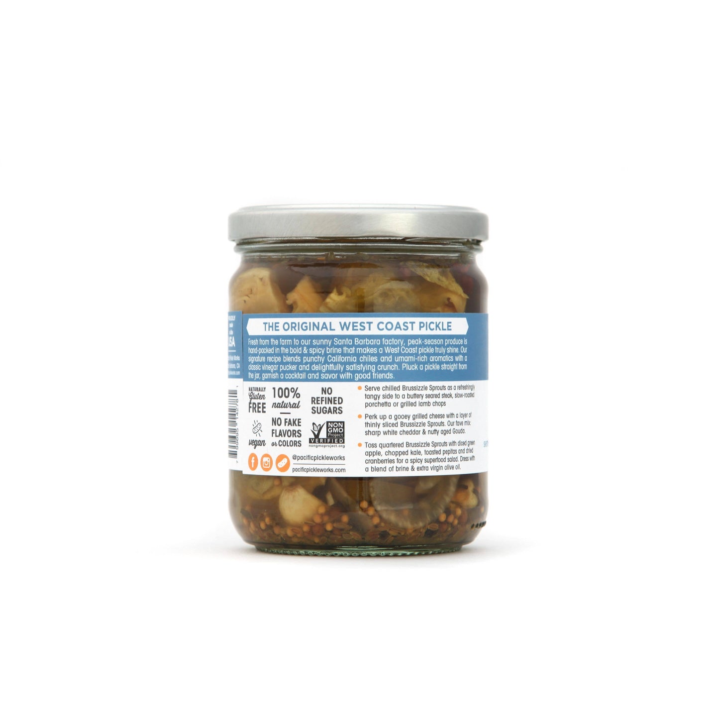 Brussizzle Sprouts - Pickled Brussels Sprouts