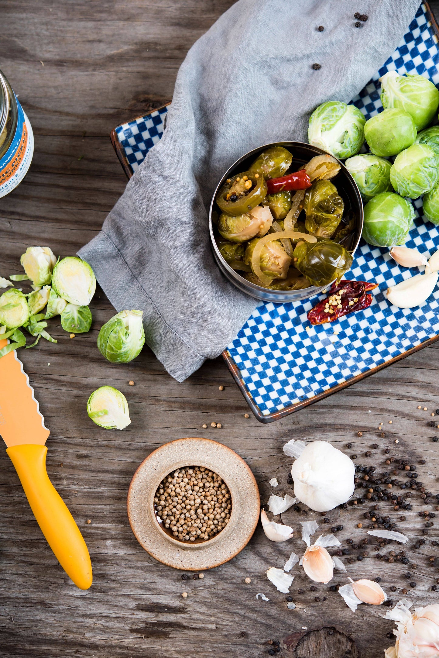 Brussizzle Sprouts - Pickled Brussels Sprouts