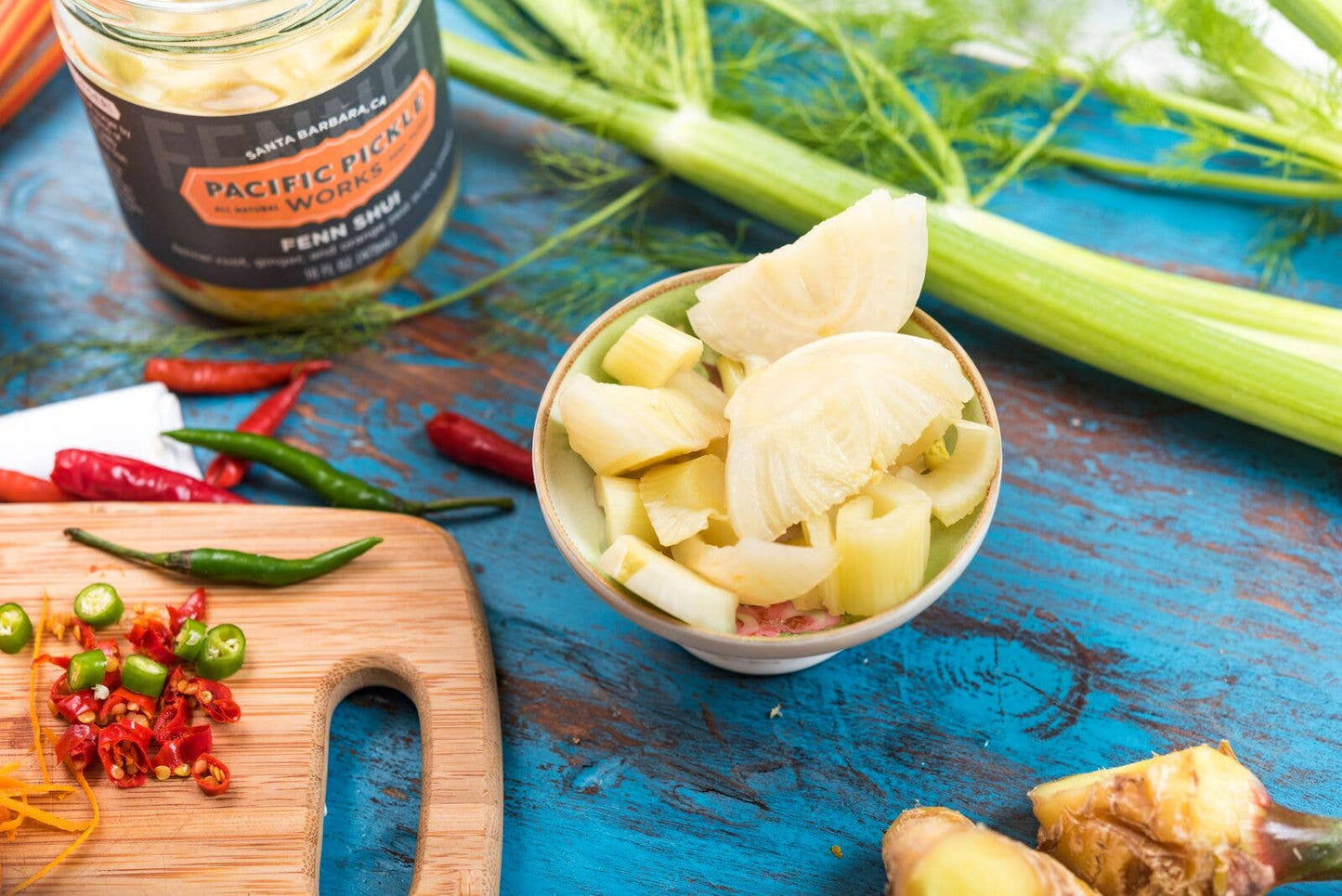 Fenn Shui - Pickled Fennel Slices