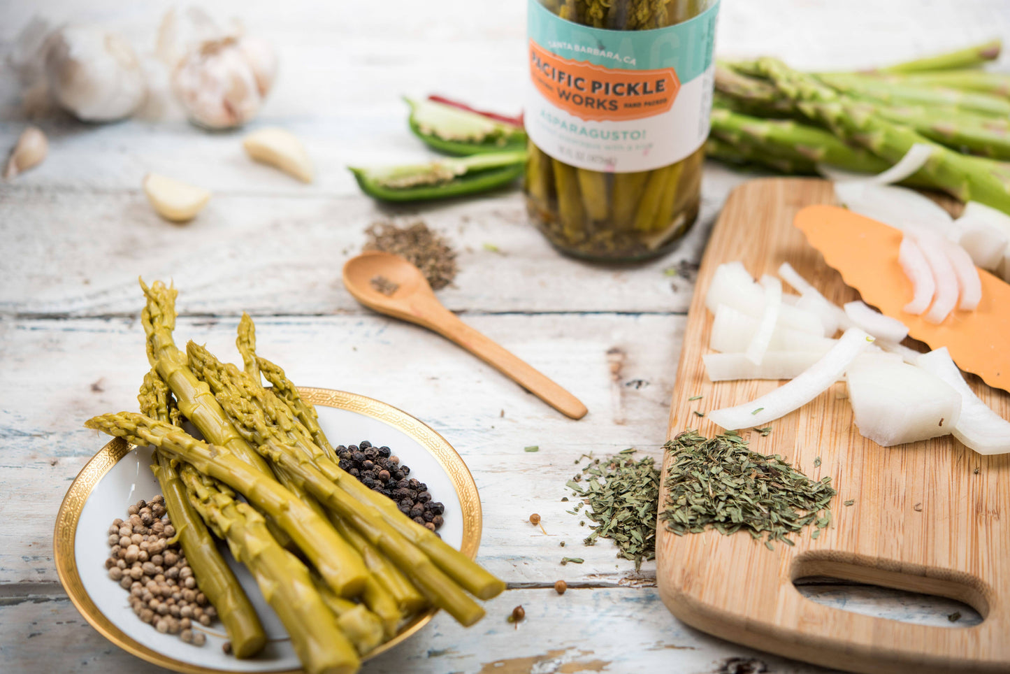 Asparagusto! Pickled Asparagus Spears