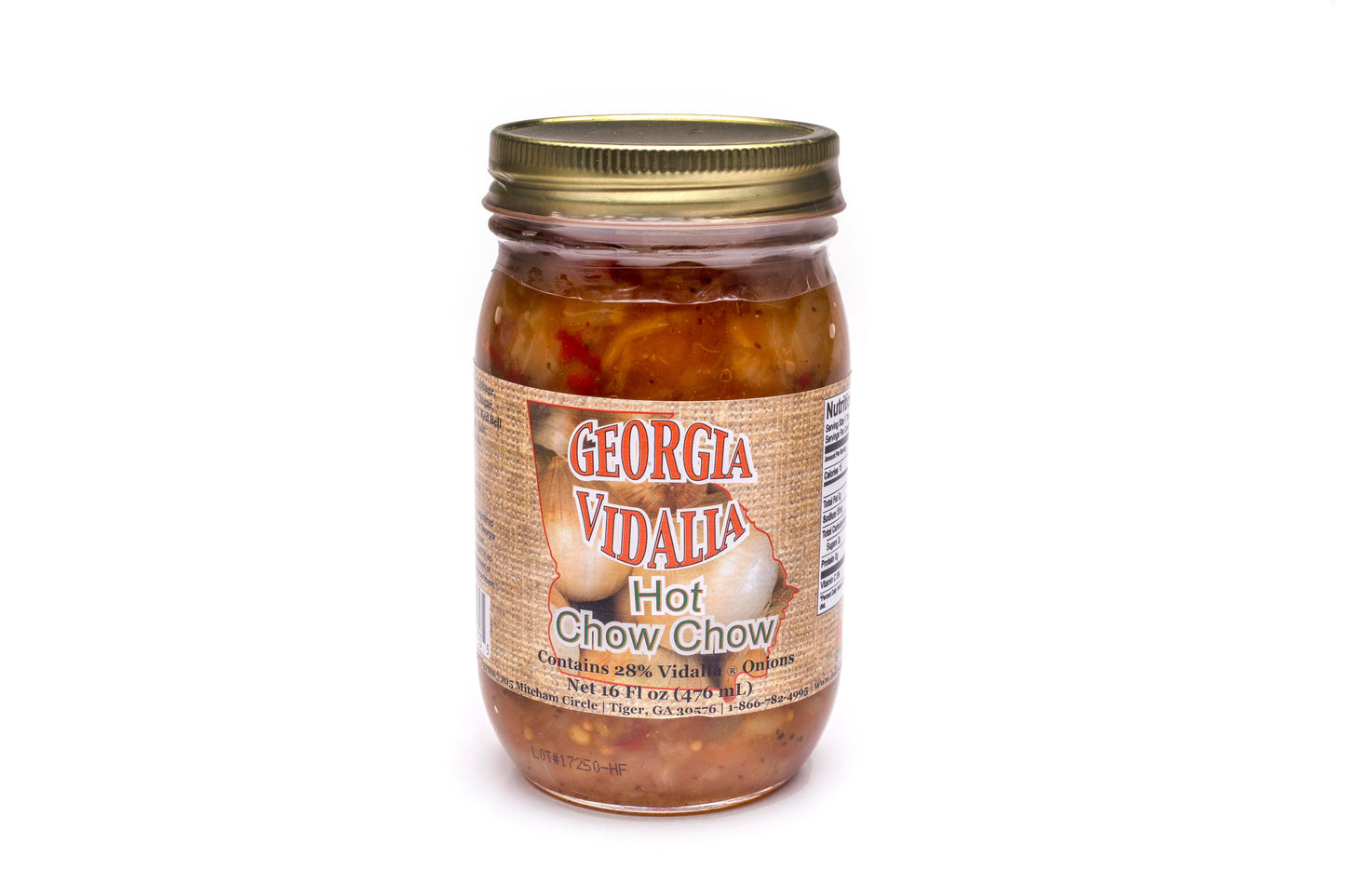 Vidalia Onion Hot Chow Chow