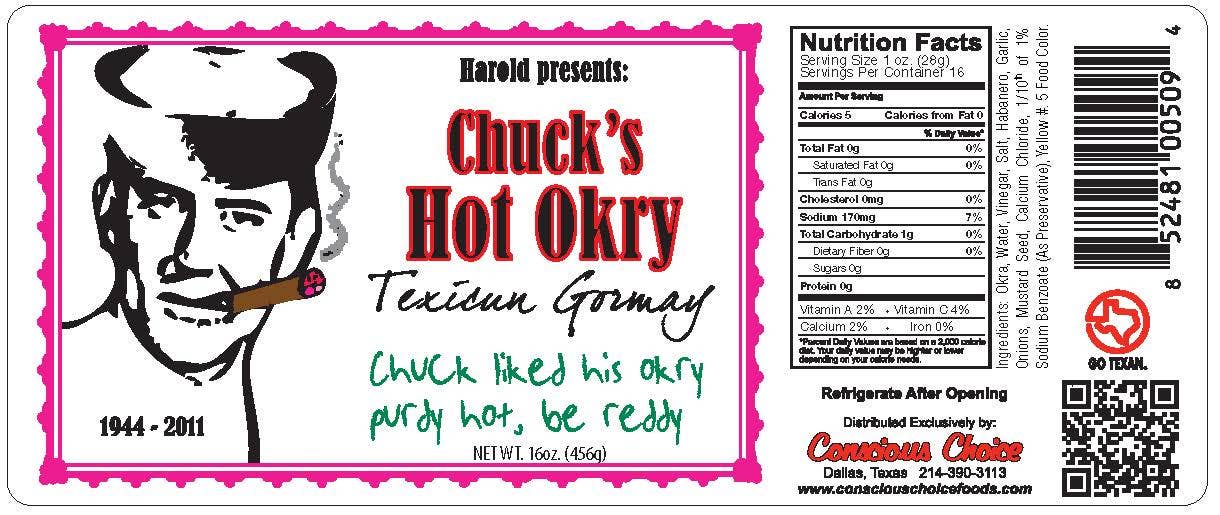 Chuck's Hot Okra
