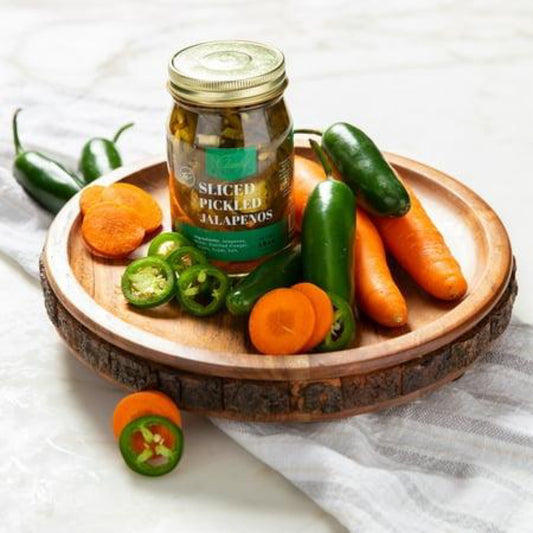 Clawtel Ranch Sliced Pickled Jalapenos 16oz jar