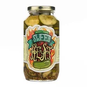 Sweet Heat Pickles, 16oz