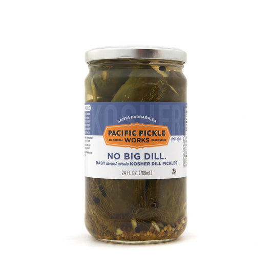 No Big Dill. Kosher Baby Dill Pickles