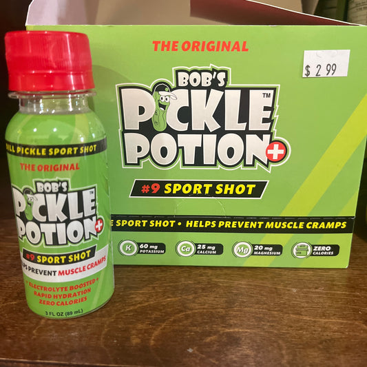 Bob’s Pickle Potion #9 Sports Shot